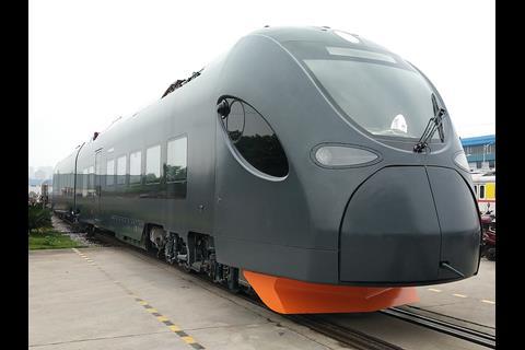 CRRC Zhuzhou Electric Locomotive EMU for Leo Express.